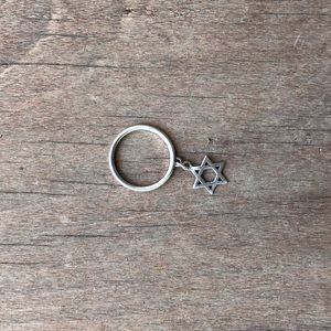James Avery Star of David ring